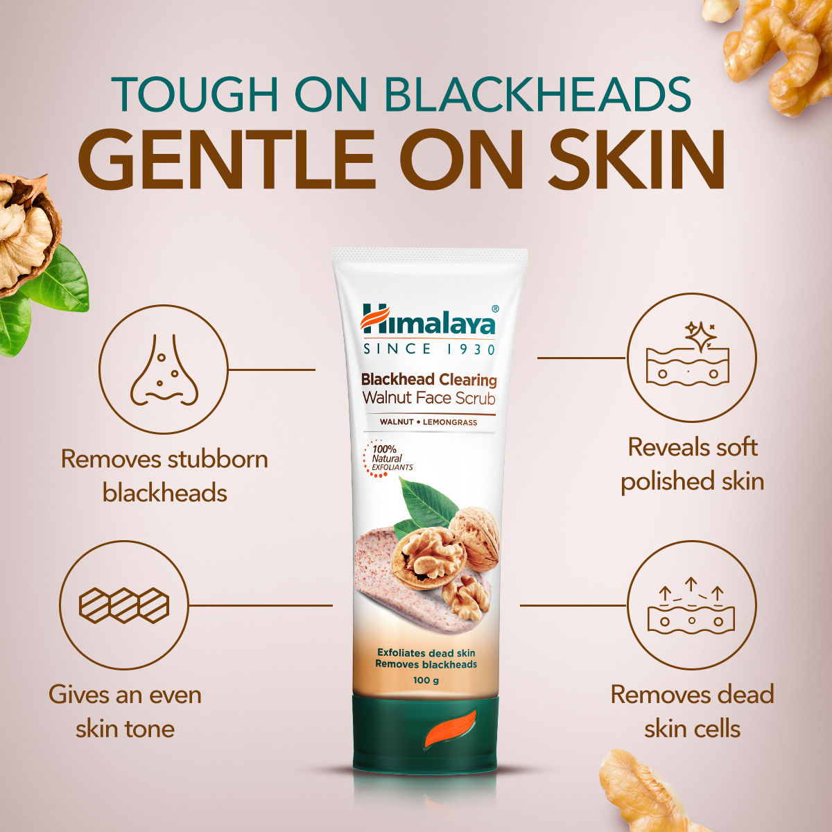 Gentle Exfoliating Walnut Scrub