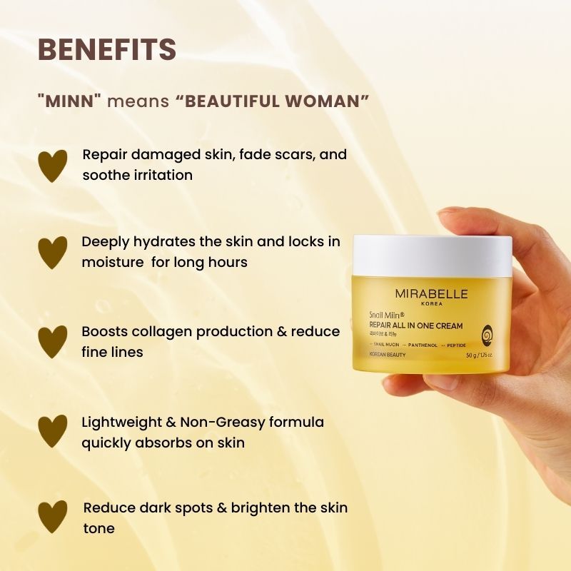 Snail Miin Repair All In One Moisturing Cream
