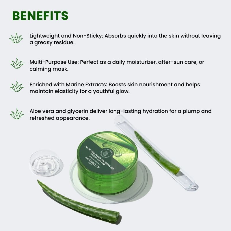 Aloe vera Fresh Soothing Gel