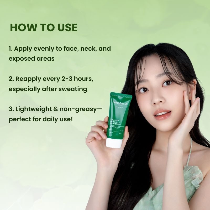 Cica + Peptide Intensive Sunscreen SPF 50+ PA++++