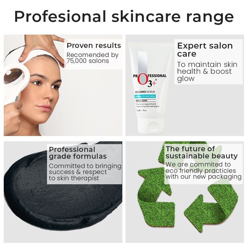 Volcano Scrub Normal To Oily Skin For Blackheads & Instant Brightening