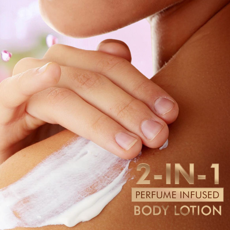 Sweet Escape Perfume Body Lotion With Niacinamide & Cocoa Butter Fruity Floral Fragrance