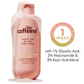 1% Glycolic Acid Detan Body Wash, 5% Niacinamide-Kojic Acid Reduces Dark Spots & Brightens