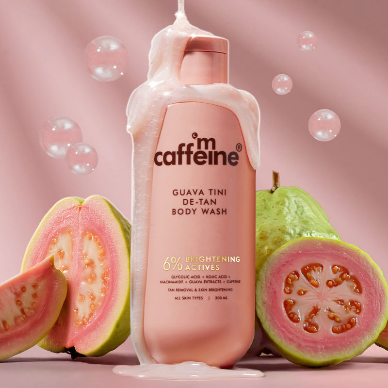 1% Glycolic Acid Detan Body Wash, 5% Niacinamide-Kojic Acid Reduces Dark Spots & Brightens