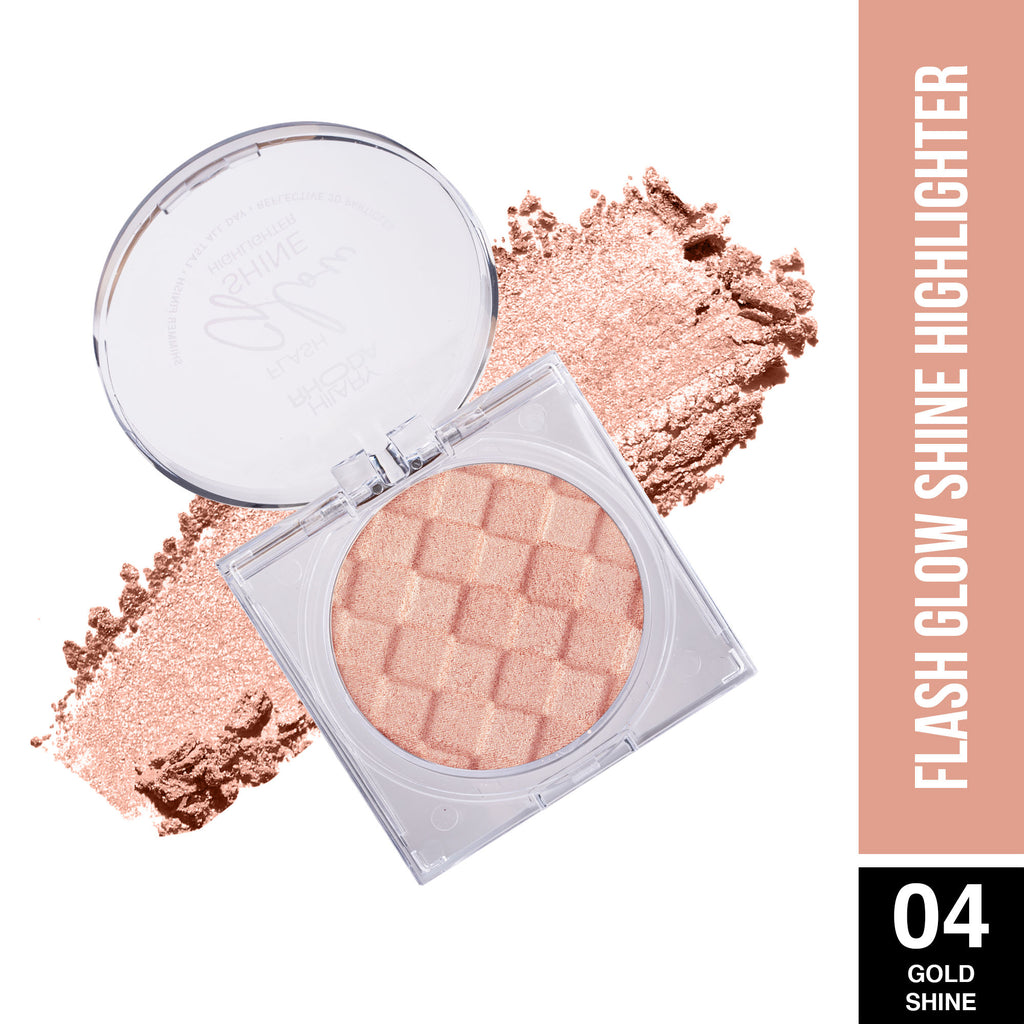 Flash Glow Shine Reflective Highlighter - Gold Shine 04