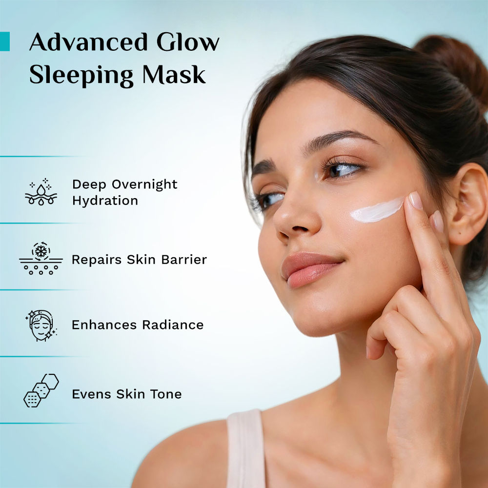 Squalane Glow Sleeping Mask with Alpha Arbutin & Hyaluronic Acid