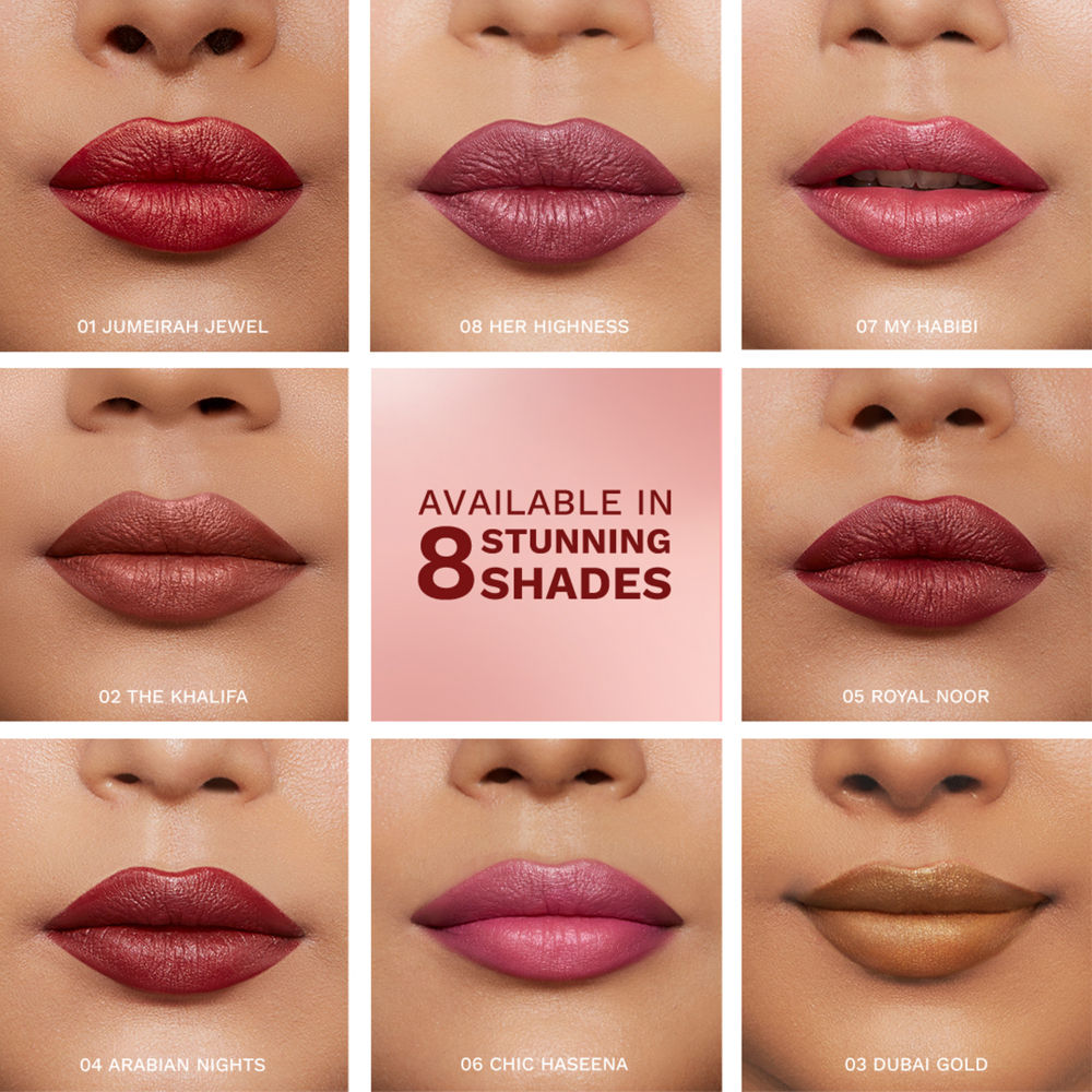 Glitter Lipstick With Matte Finish