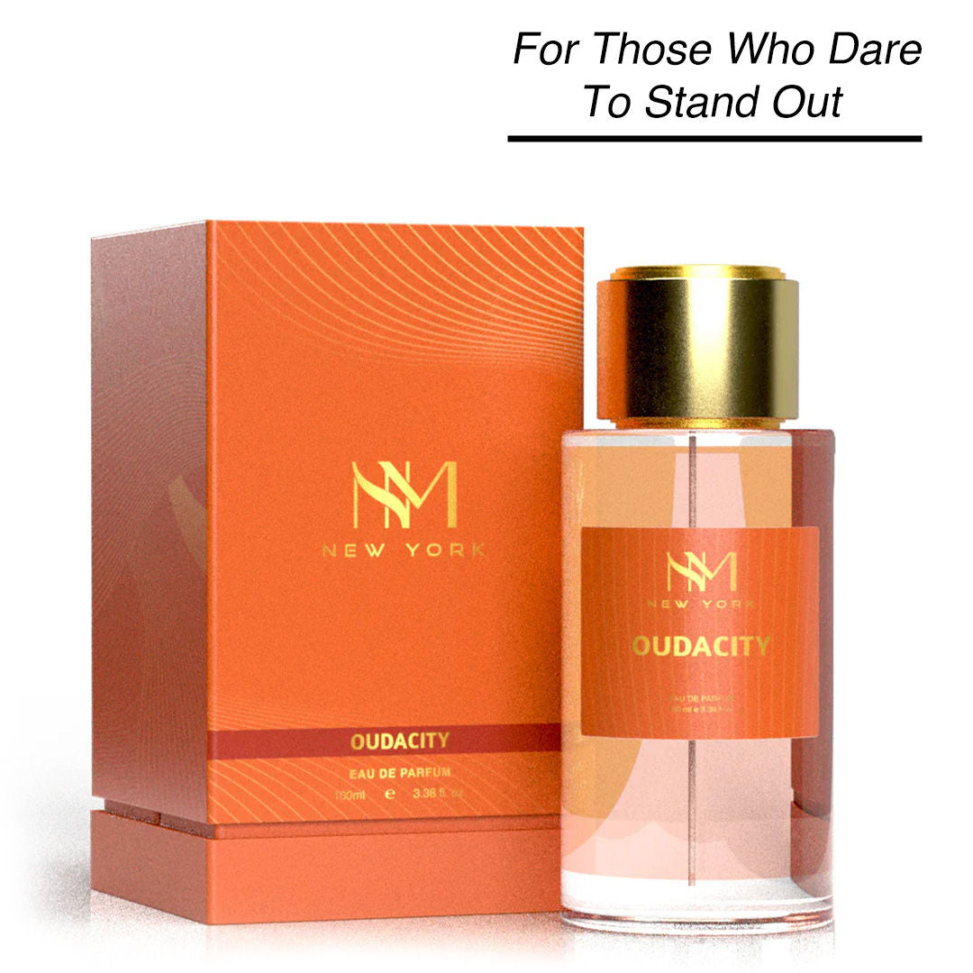 NM New York Oudacity Luxury Perfume with Unisex fragrance & Long-lasting Stay