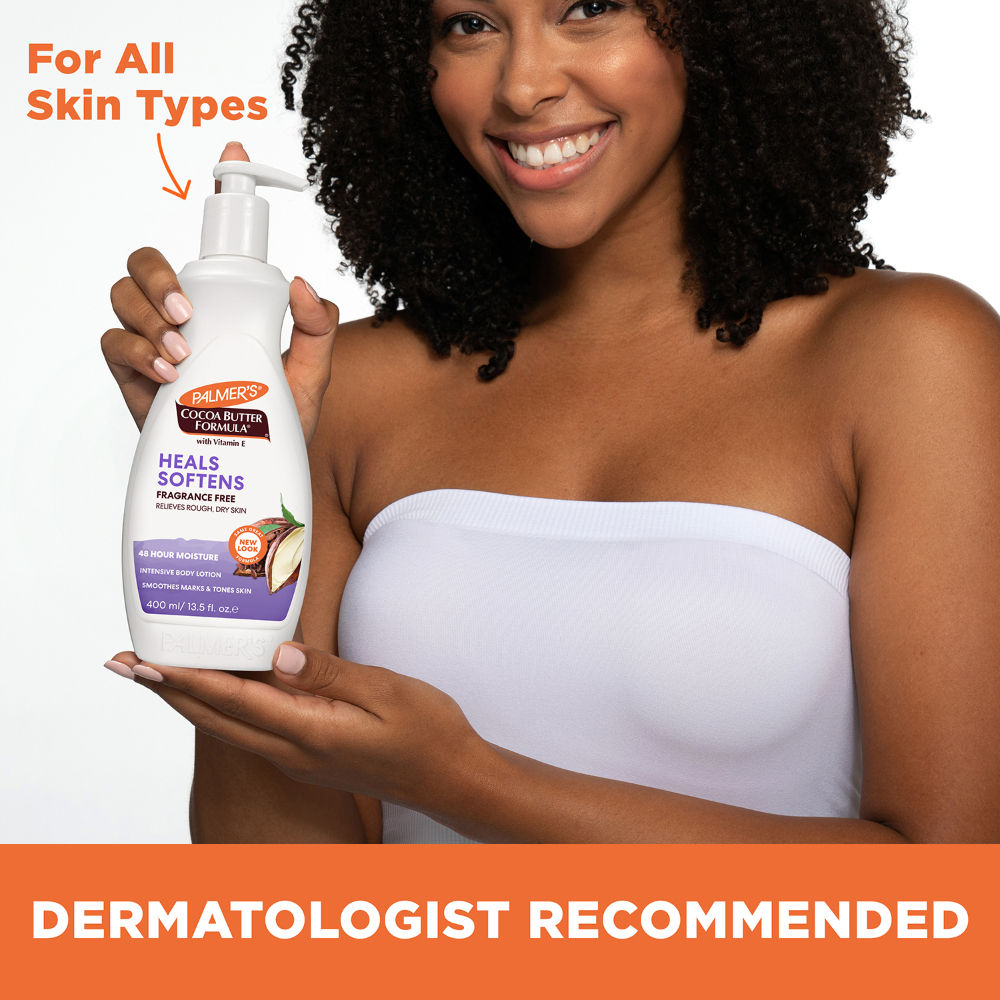 Cocoa Butter Formula Heals Softens Fragrance Free Body Lotion