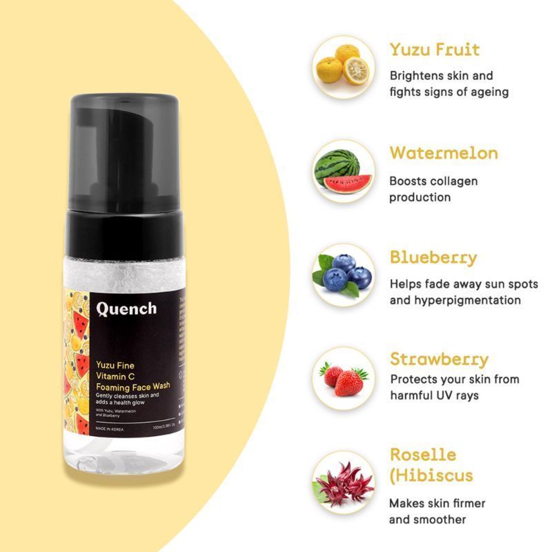 Vitamin C Foaming Face Wash for Brighter Skin