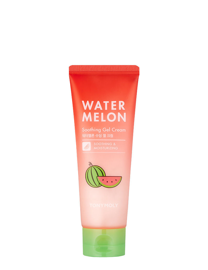 Korean Watermelon Soothing Gel Cream to Hydrate & Repair Tired, Sun-Damaged Skin