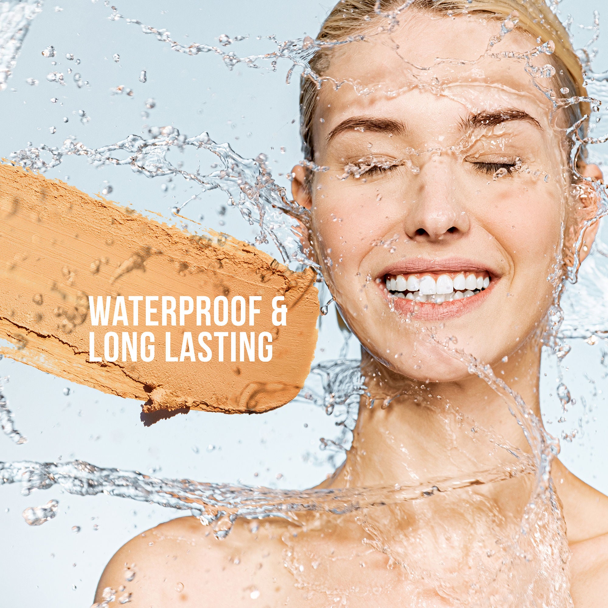 2 In 1 Cream Waterproof Foundation With Concealer