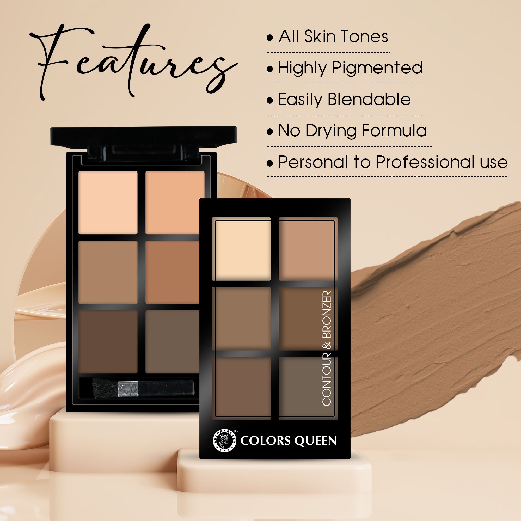 Contour & Bronzer Palette