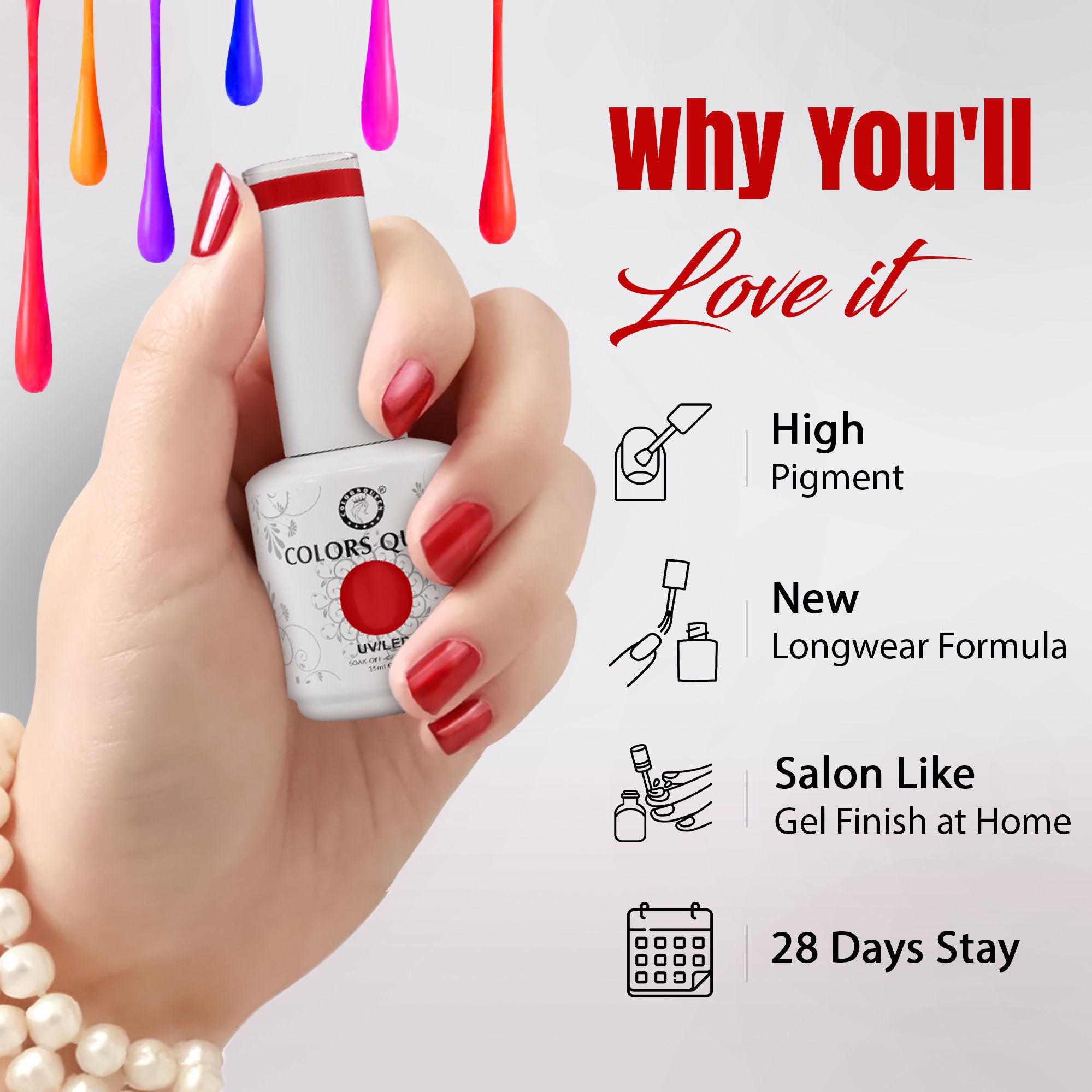 UV LED Soak Off Gel Polish - 225