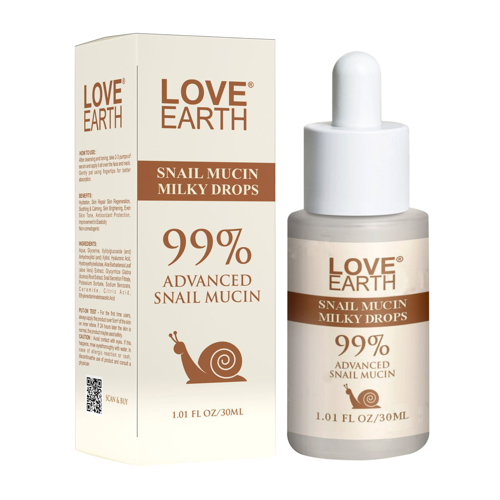 Snail Mucin Milky Drops