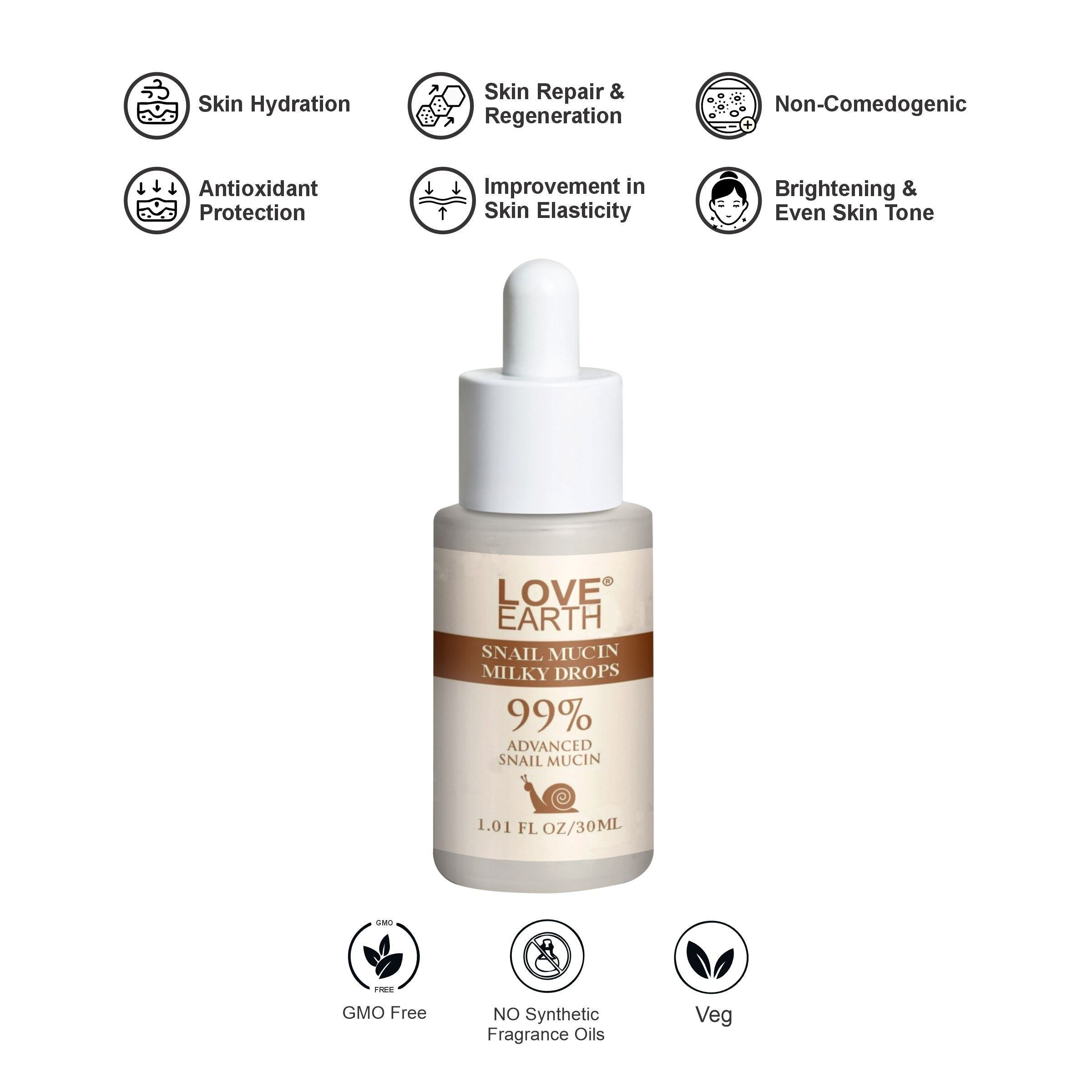 Snail Mucin Milky Drops
