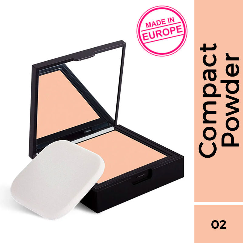 SKINgenius Skin Perfecting & Hydrating Matte Powder Compact - Rose Beige 02