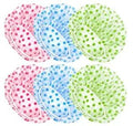 Reusable Waterproof Multicolour Shower Caps for Women, Men, Kids, and Babies