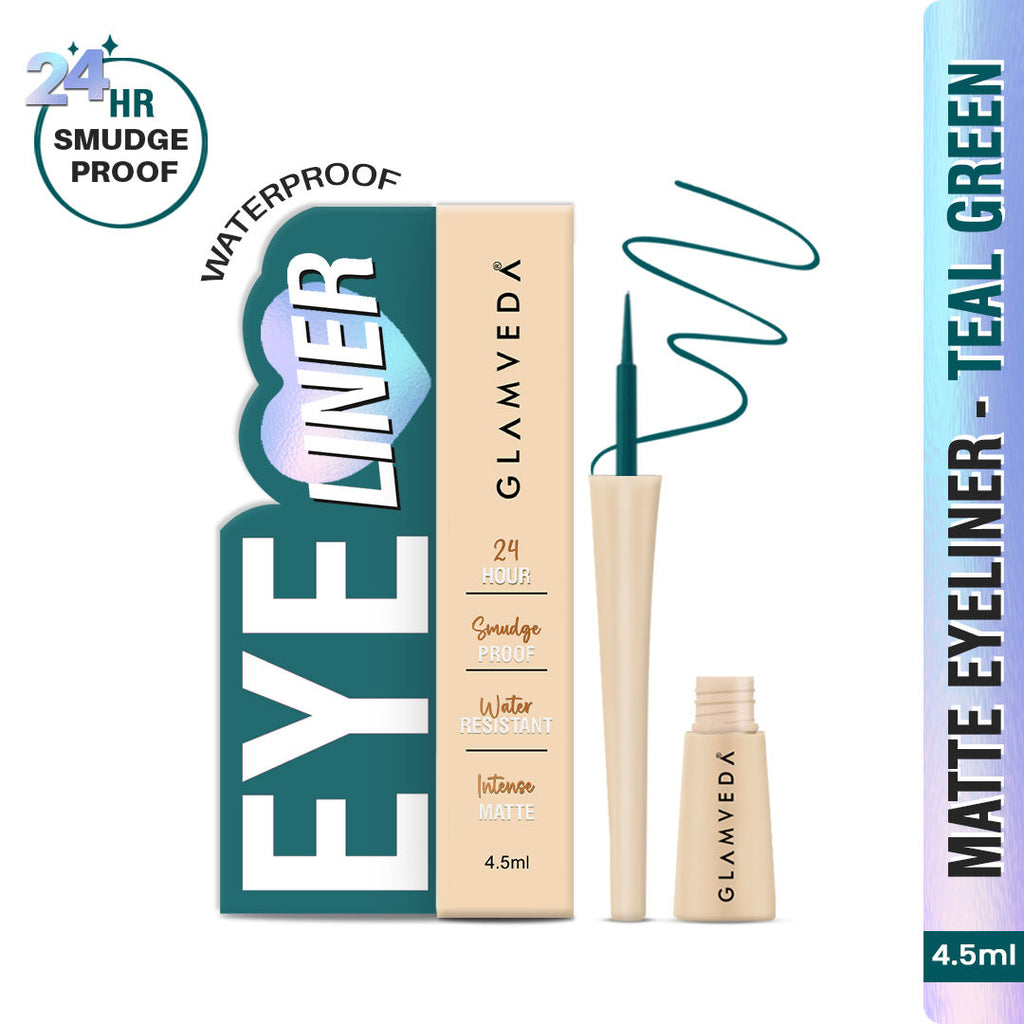 Super Matte Liquid Intense Eyeliner - Teal Green