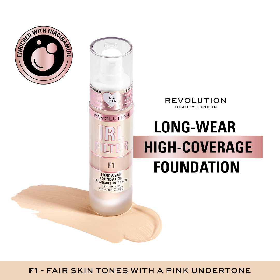 IRL Filter Longwear Foundation - F1
