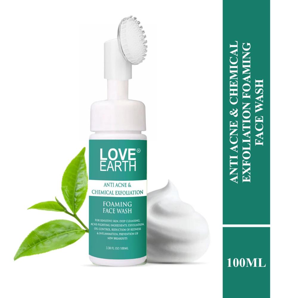 Anti Acne & Chemical Exfoliation Foaming Face Wash