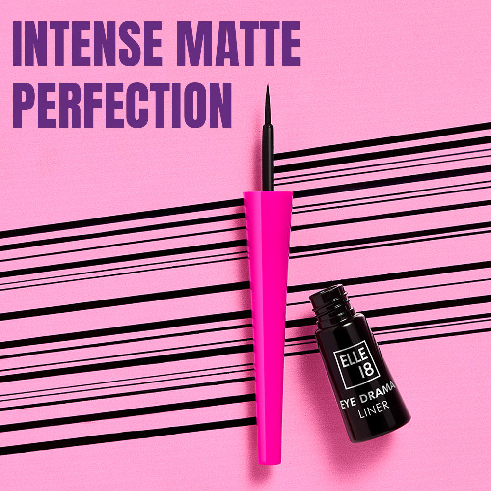 Eye Drama Liner, Matte Finish, Long Lasting, Water Resistant - Black