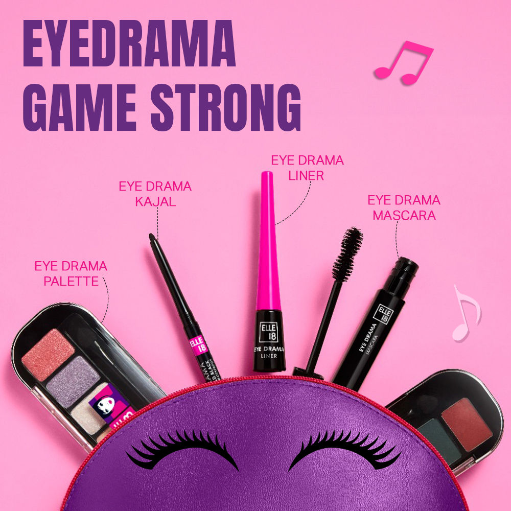 Eye Drama Liner, Matte Finish, Long Lasting, Water Resistant - Black