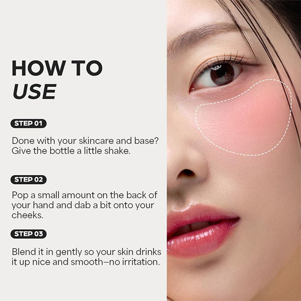 Moist Ampoule Blusher Hydrating Liquid Blush with Natural Finish