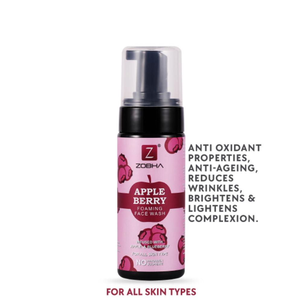 Apple Berry Foaming Facewash