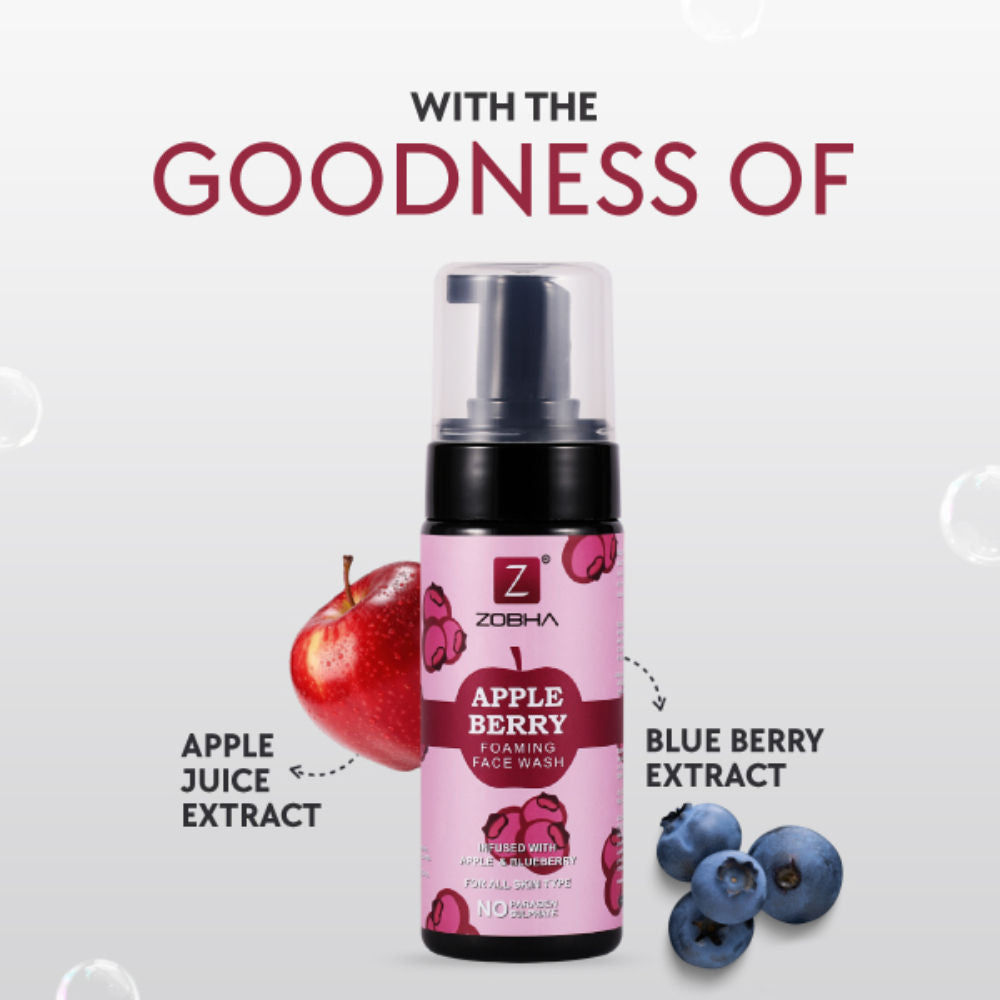 Apple Berry Foaming Facewash