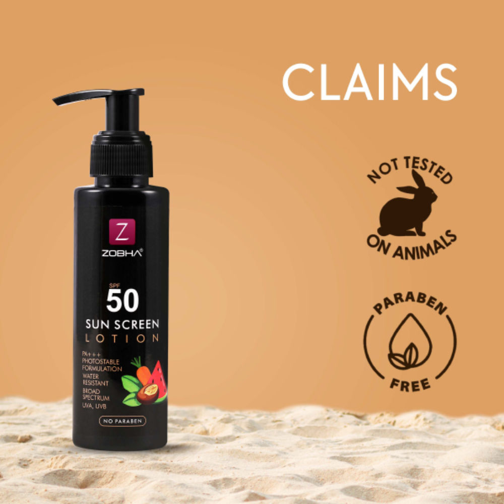 Sunscreen Lotion Sun Protect Formula SPF 50 Pa+++