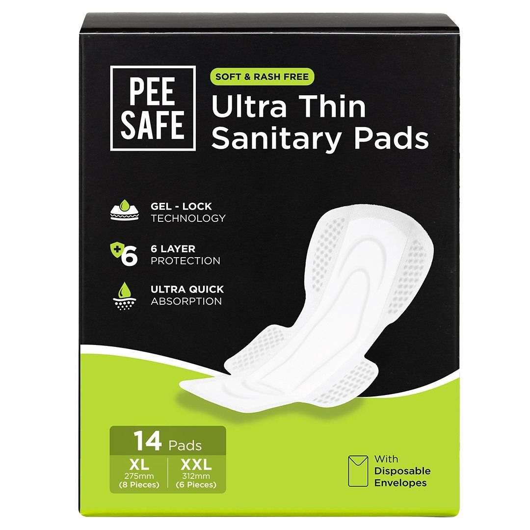 Comfort Ultra Thin Rash Free Assorted Sanitary Pads- 14pcs
