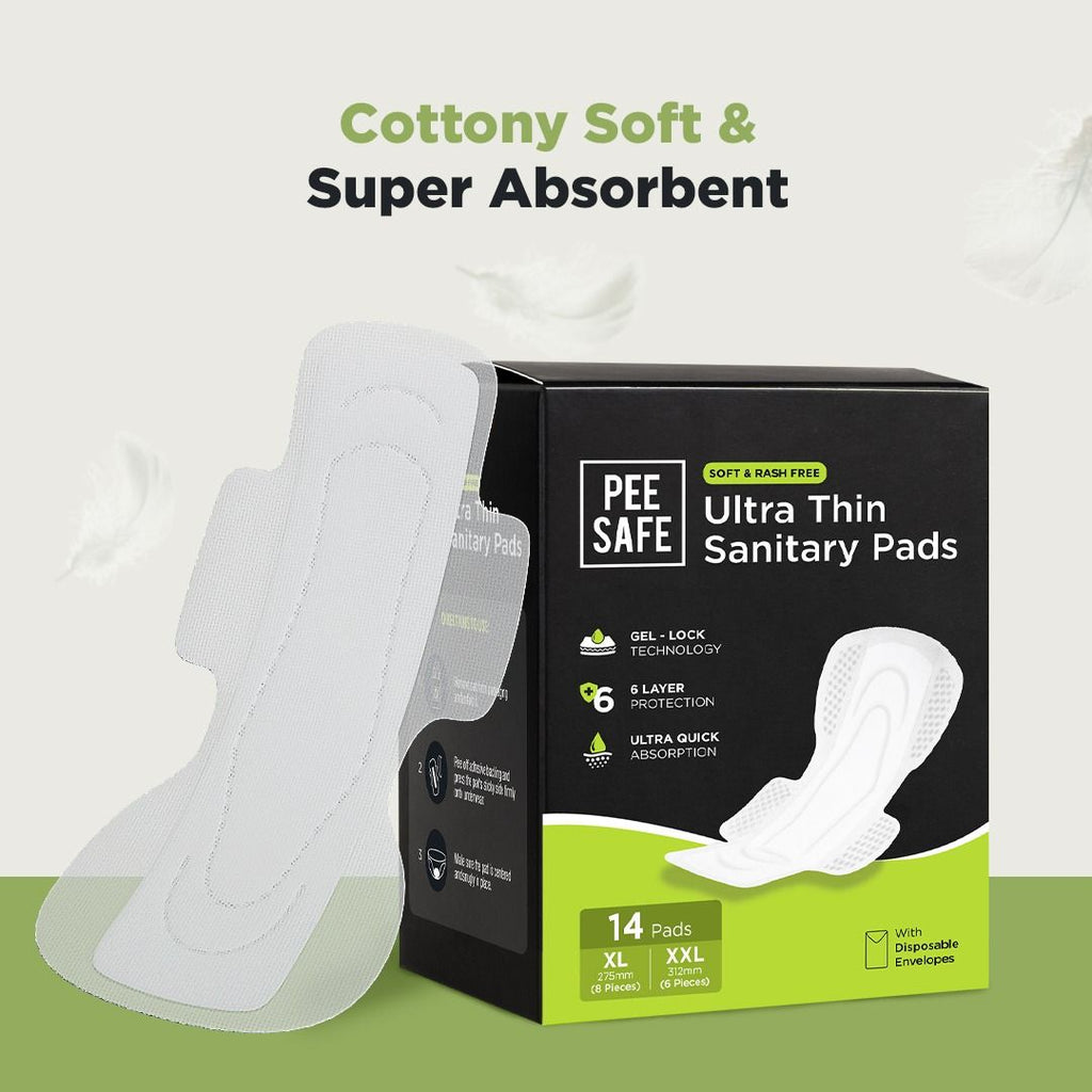 Comfort Ultra Thin Rash Free Assorted Sanitary Pads- 14pcs