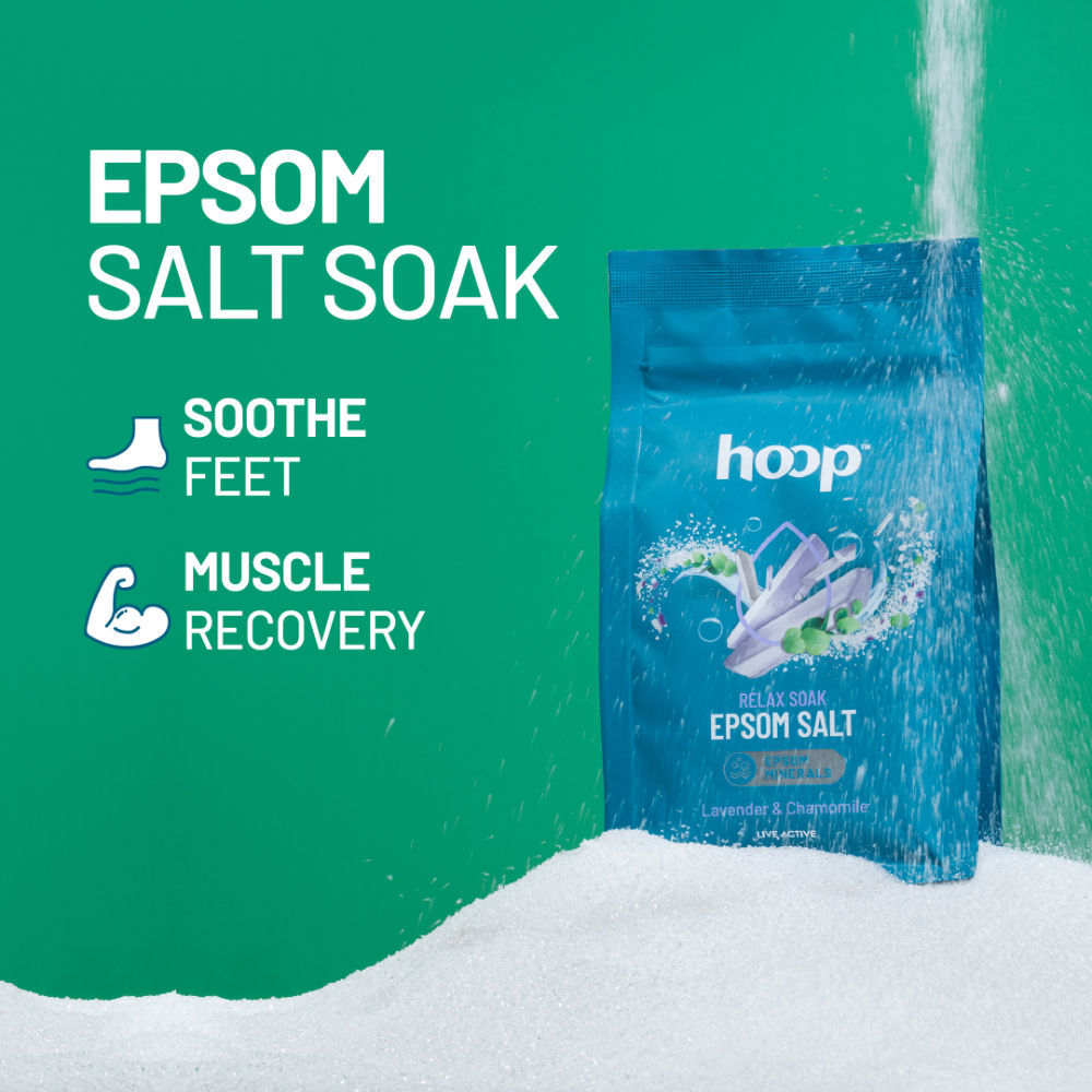 Epsom Pure Salt For Foot Soak - Lavender & Chamomile
