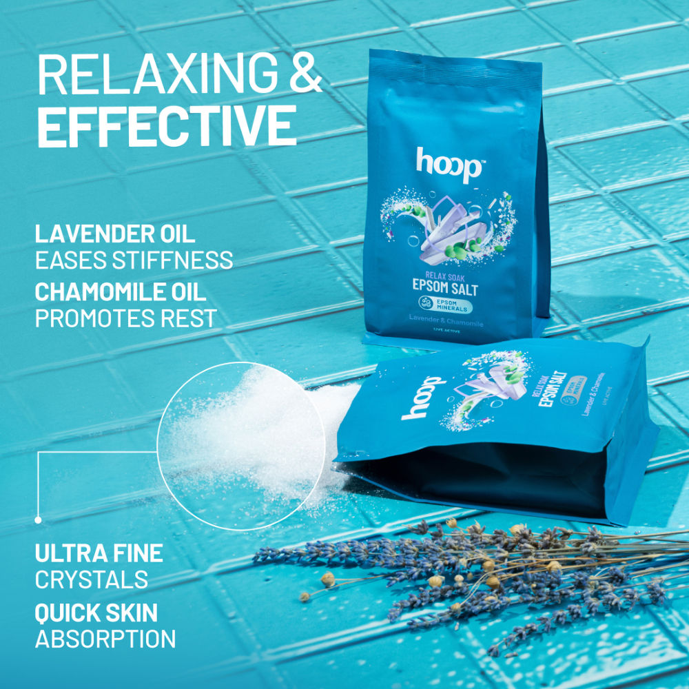 Epsom Pure Salt For Foot Soak - Lavender & Chamomile