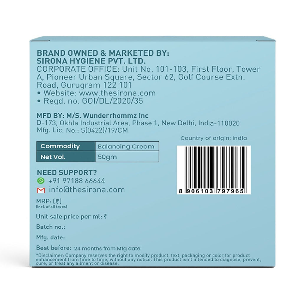 Face & Body Cream For Perimenopausal & Menopausal Skin, Restores Hydration, Derma Tested
