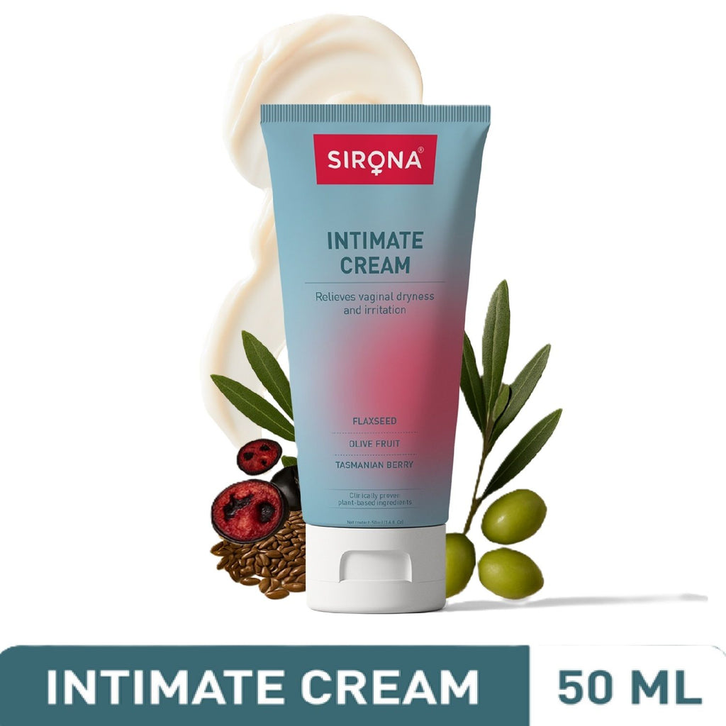 Natural Intimate Cream For Menopause, Relieves Vaginal Dryness, Irritation & Itching
