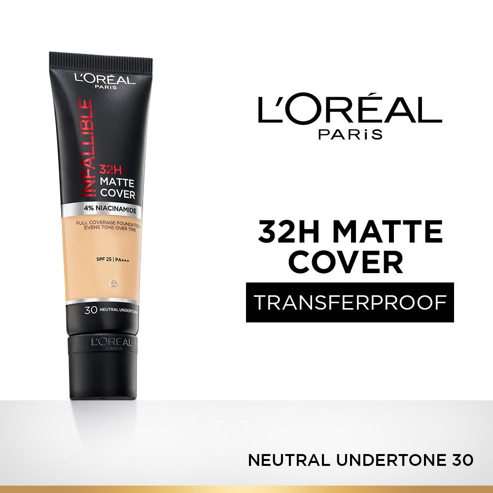 L’Oreal Paris Infallible 32H Matte Cover Liquid Foundation