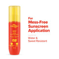 Detan+ Dewy Sunscreen Spray Spf 50+ Pa++++ Oxybenzone Free For All Skin Types