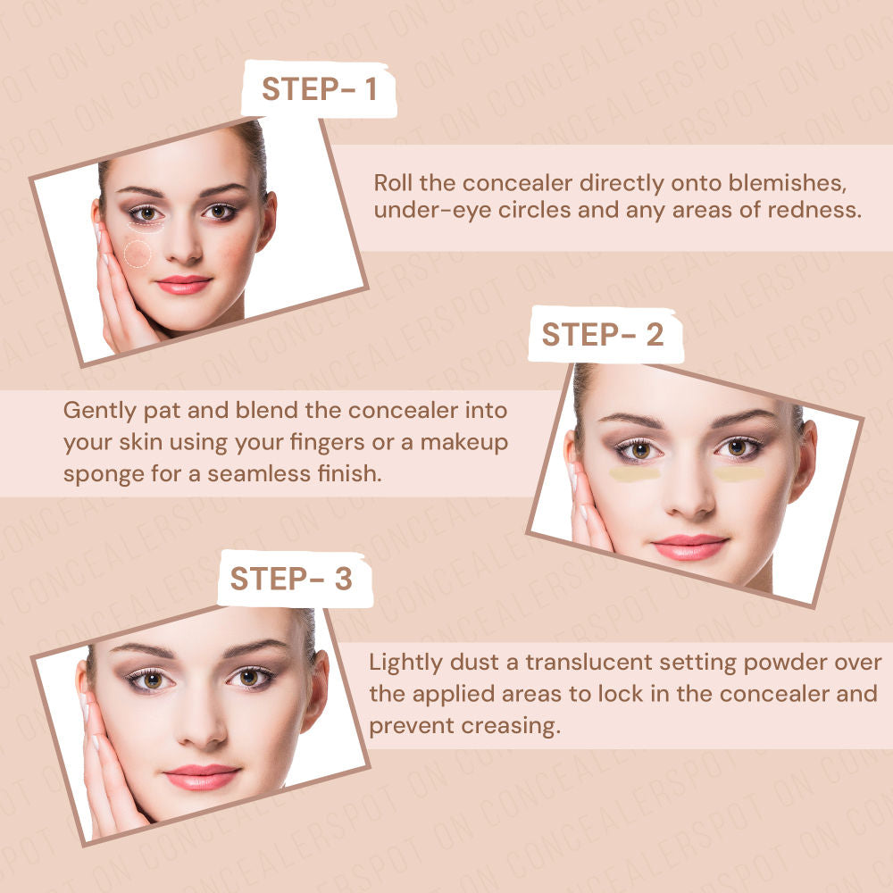 Full Coverage and Lightweight Formula Spot on Concealer