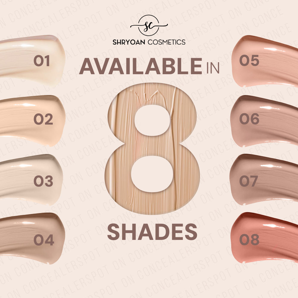 Full Coverage and Lightweight Formula Spot on Concealer