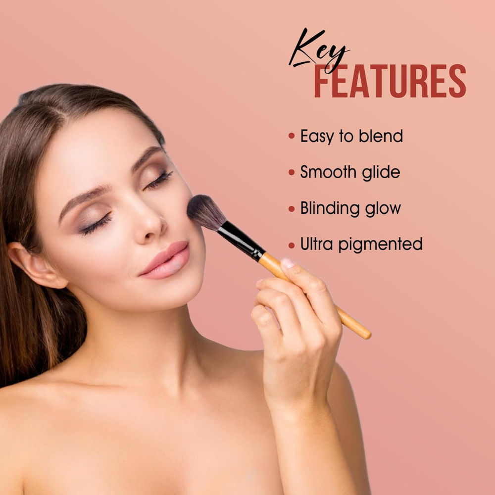 Soft Touch Baked Shimmery Finish Highlighter & Blush Palette