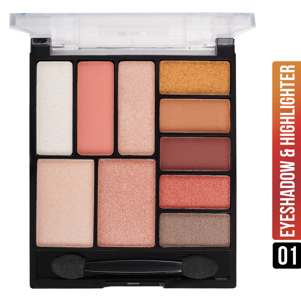 Easey-Peasy Eyeshadow and Highlighter Palette