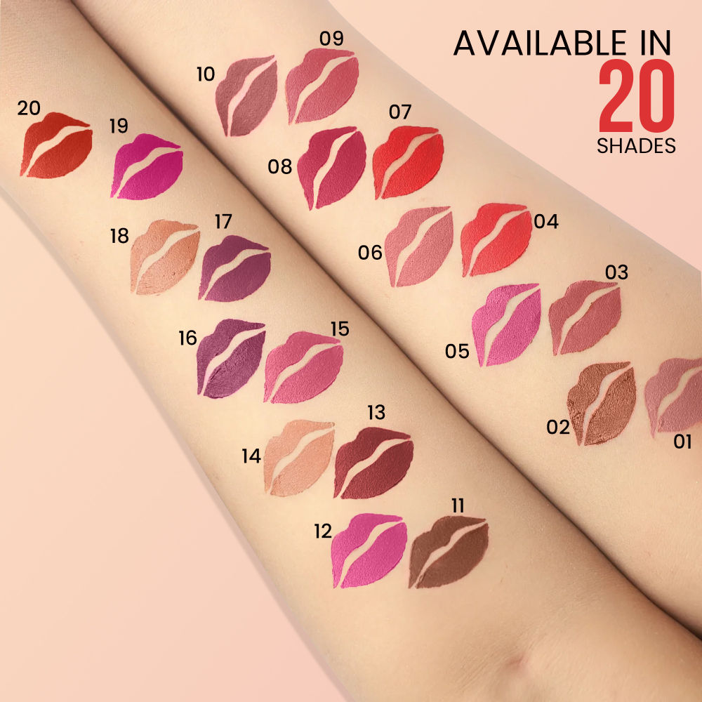 Chic Velvet Matte Liquid Lipstick
