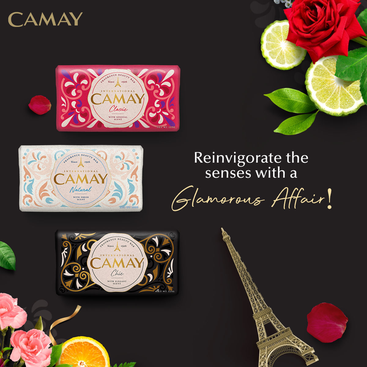 Chic International Beauty Soap With French Fragrance