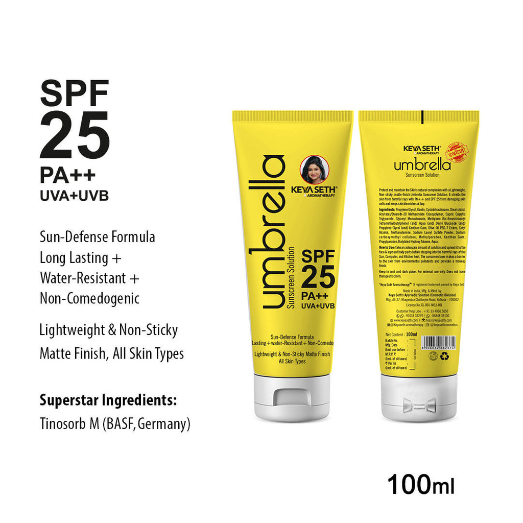 Umbrella Sunscreen Solution SPF 25 With PA+++ UV Protection