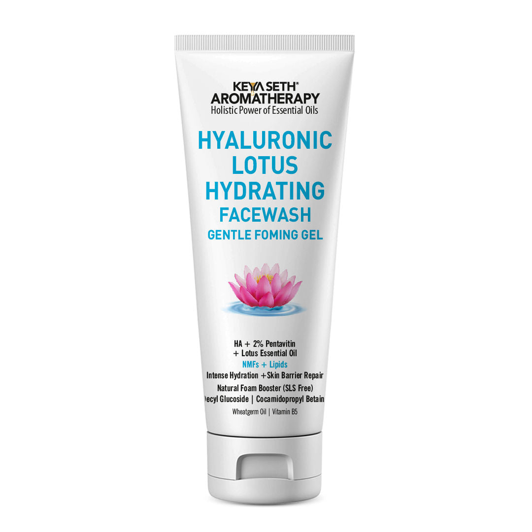 Hyaluronic Lotus Hydrating Facewash Decyl Glucoside Skin Barrier Repair
