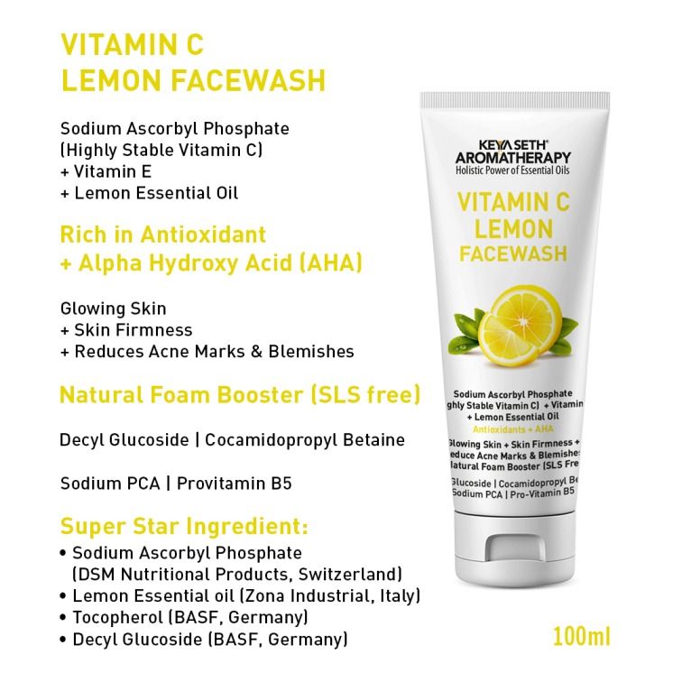 Vitamin C Lemon Facewash
