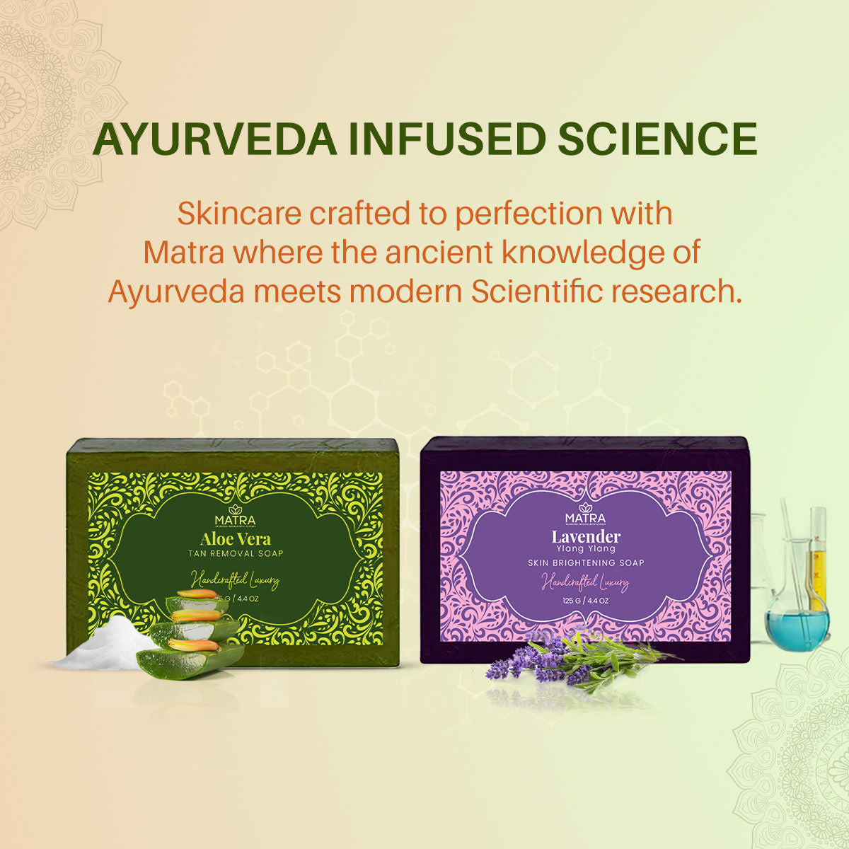 Aloe Vera Natural Hanmade Soap Bathing Bar With Turmeric, Amla And Neem