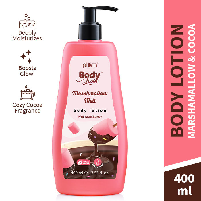 BodyLovin Marshmallow Melt Body Lotion With Shea Butter for Dry, Normal & All Skin type